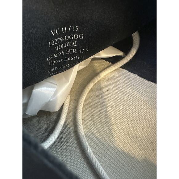 Olukai Holokai Leather Comfort Casual Shoes Carbon Gray Loafer Men's Size 9.5 - Picture 9 of 16